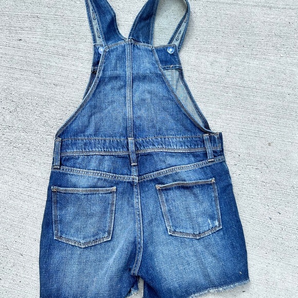 Old Navy Blue Denim Kids Romper - Picture 2 of 3